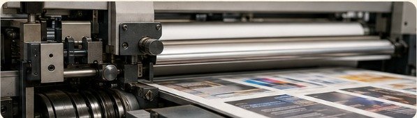 Modern commercial printing equipment